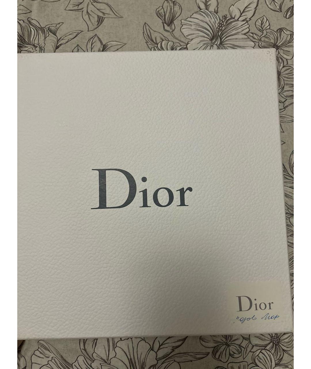 CHRISTIAN DIOR Розовый шелковый шарф, фото 4