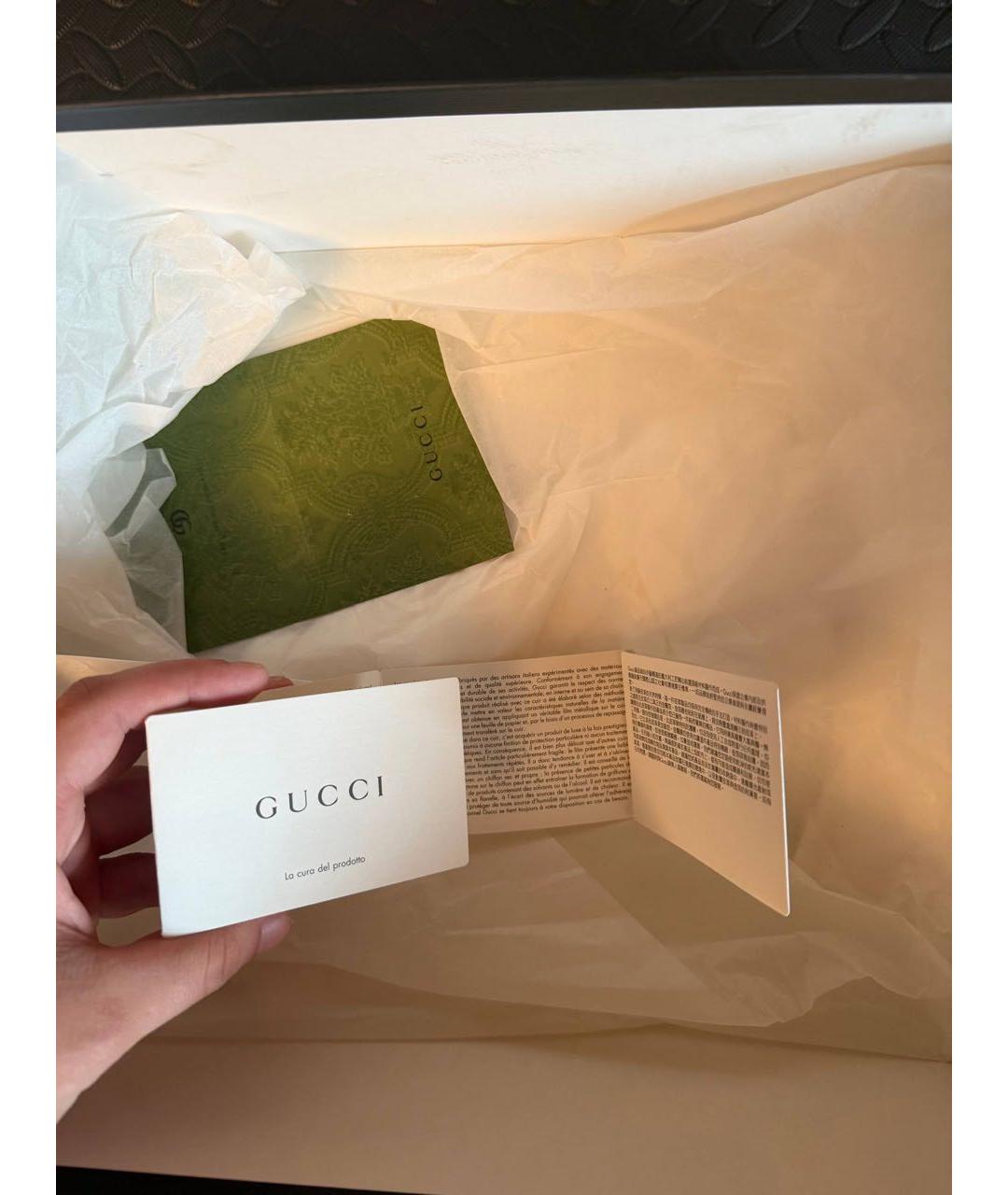 GUCCI Белые кеды, фото 7