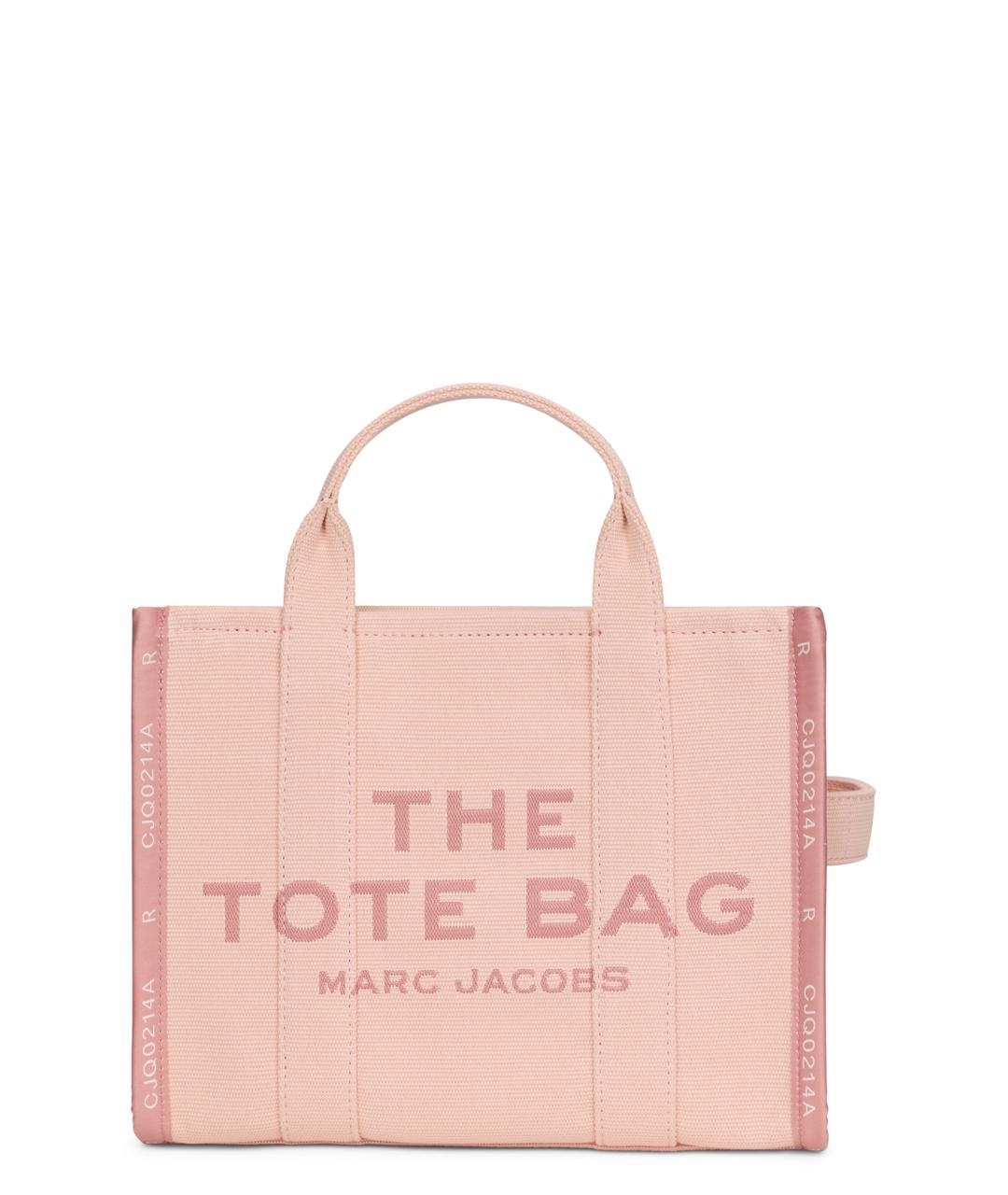 MARC JACOBS Розовая хлопковая сумка тоут, фото 1
