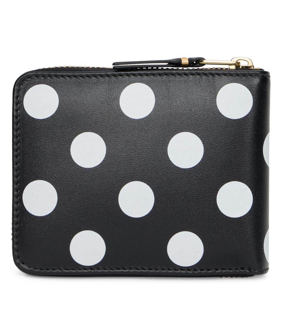 COMME DES GARÇONS WALLET Черный кожаный кошелек, фото 3