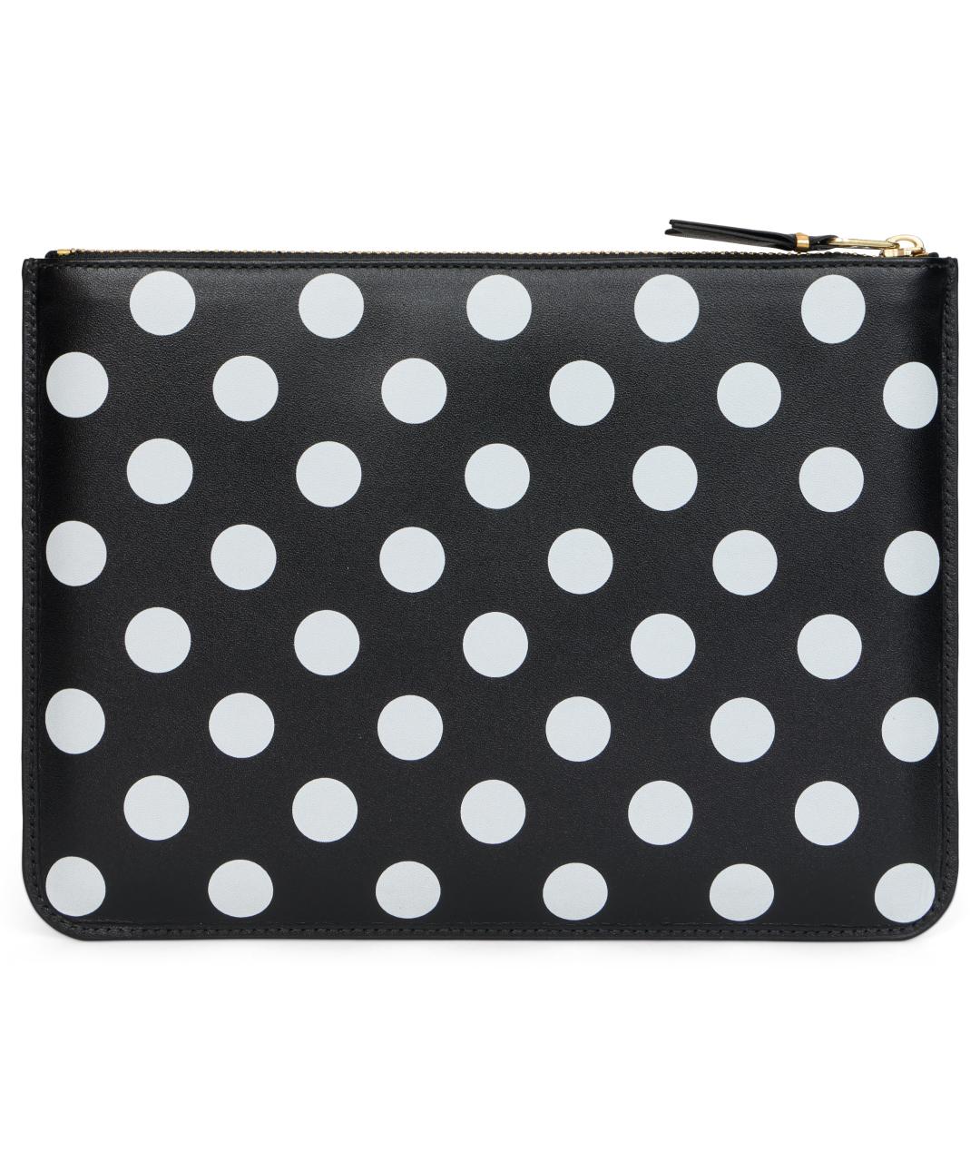 COMME DES GARÇONS WALLET Черный кожаный кошелек, фото 3