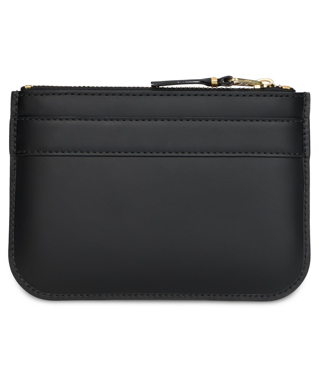 COMME DES GARÇONS WALLET Черный кожаный кошелек, фото 3