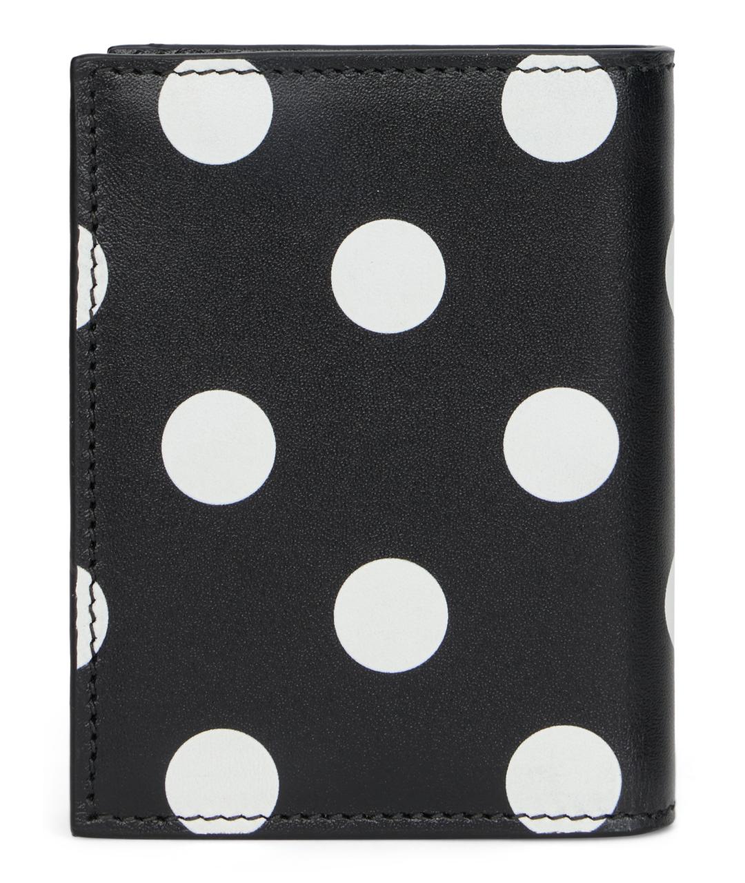 COMME DES GARÇONS WALLET Черный кожаный кошелек, фото 3