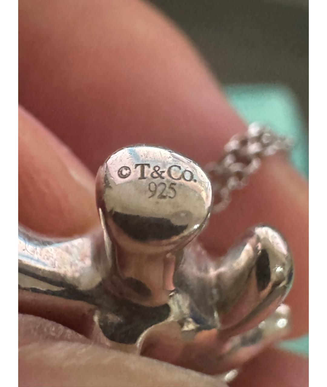 TIFFANY&CO Серебряная серебряная подвеска, фото 5