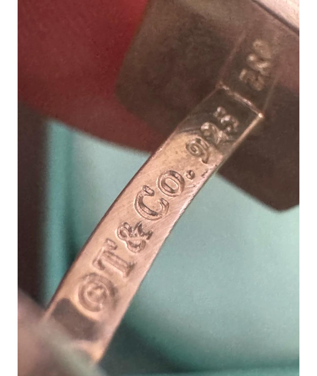 TIFFANY&CO Серебряные серебряные запонки, фото 5