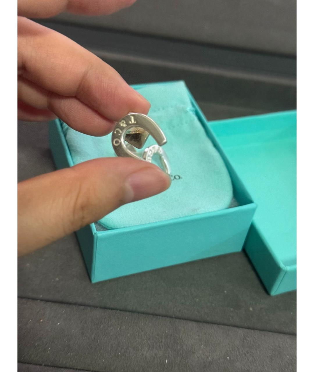 TIFFANY&CO Серебряные серебряные запонки, фото 3