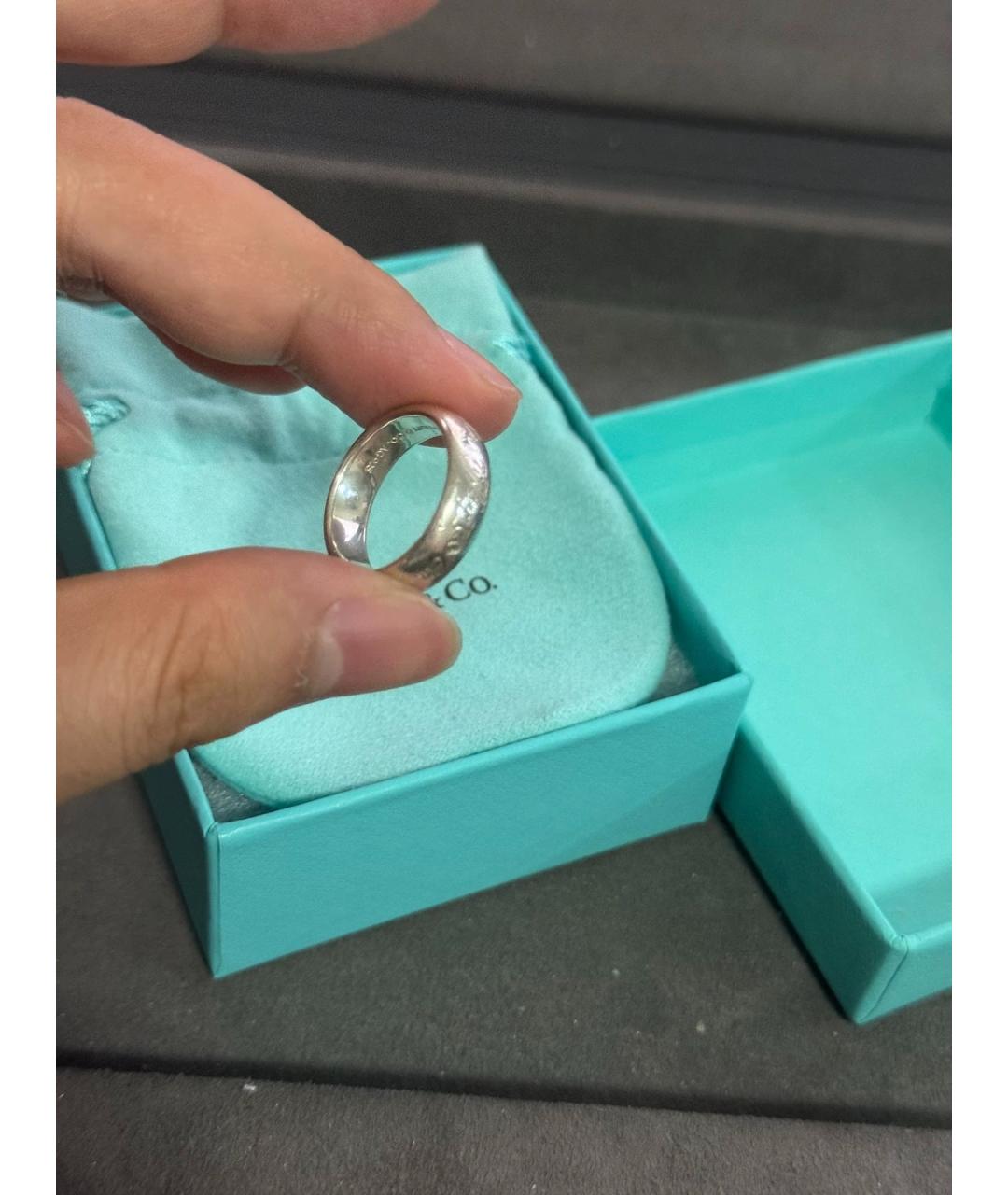 TIFFANY&CO Серебряное серебряное кольцо, фото 4