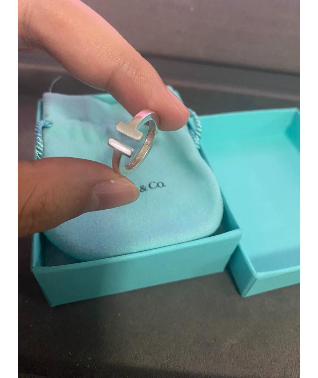 TIFFANY&CO Серебряное серебряное кольцо, фото 4
