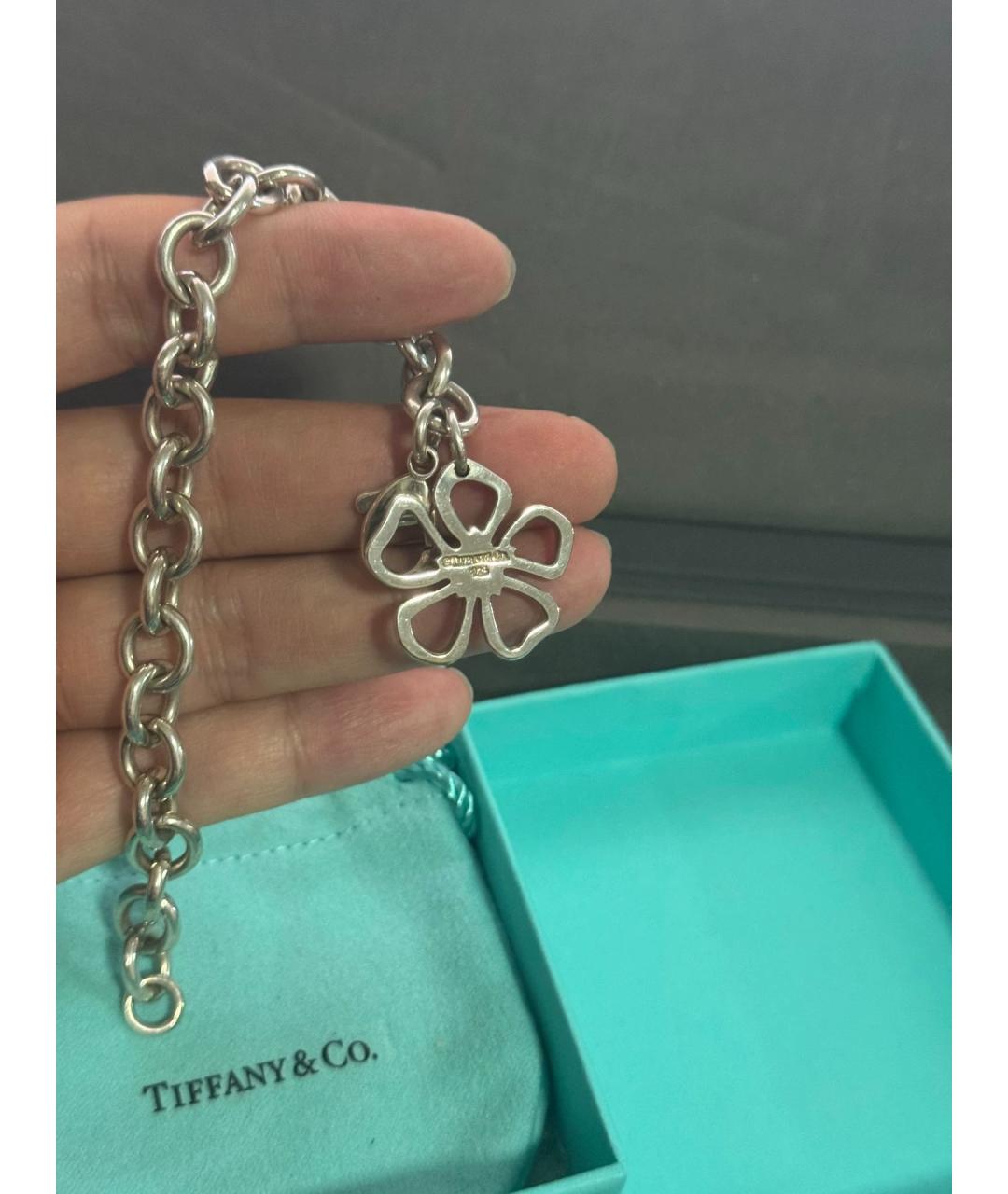 TIFFANY&CO Серебряный серебряный браслет, фото 9