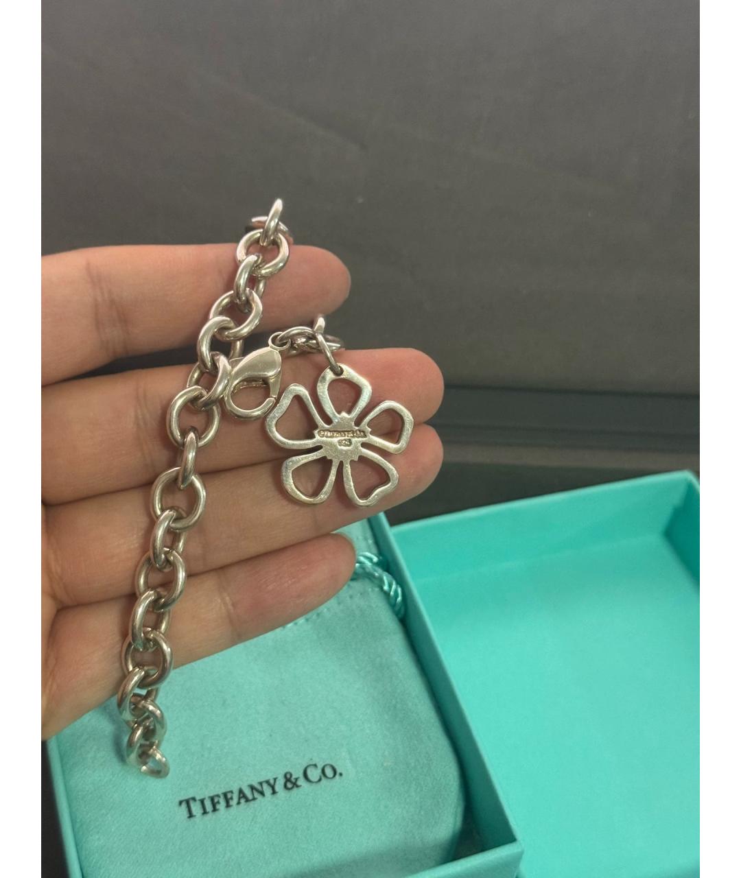 TIFFANY&CO Серебряный серебряный браслет, фото 8