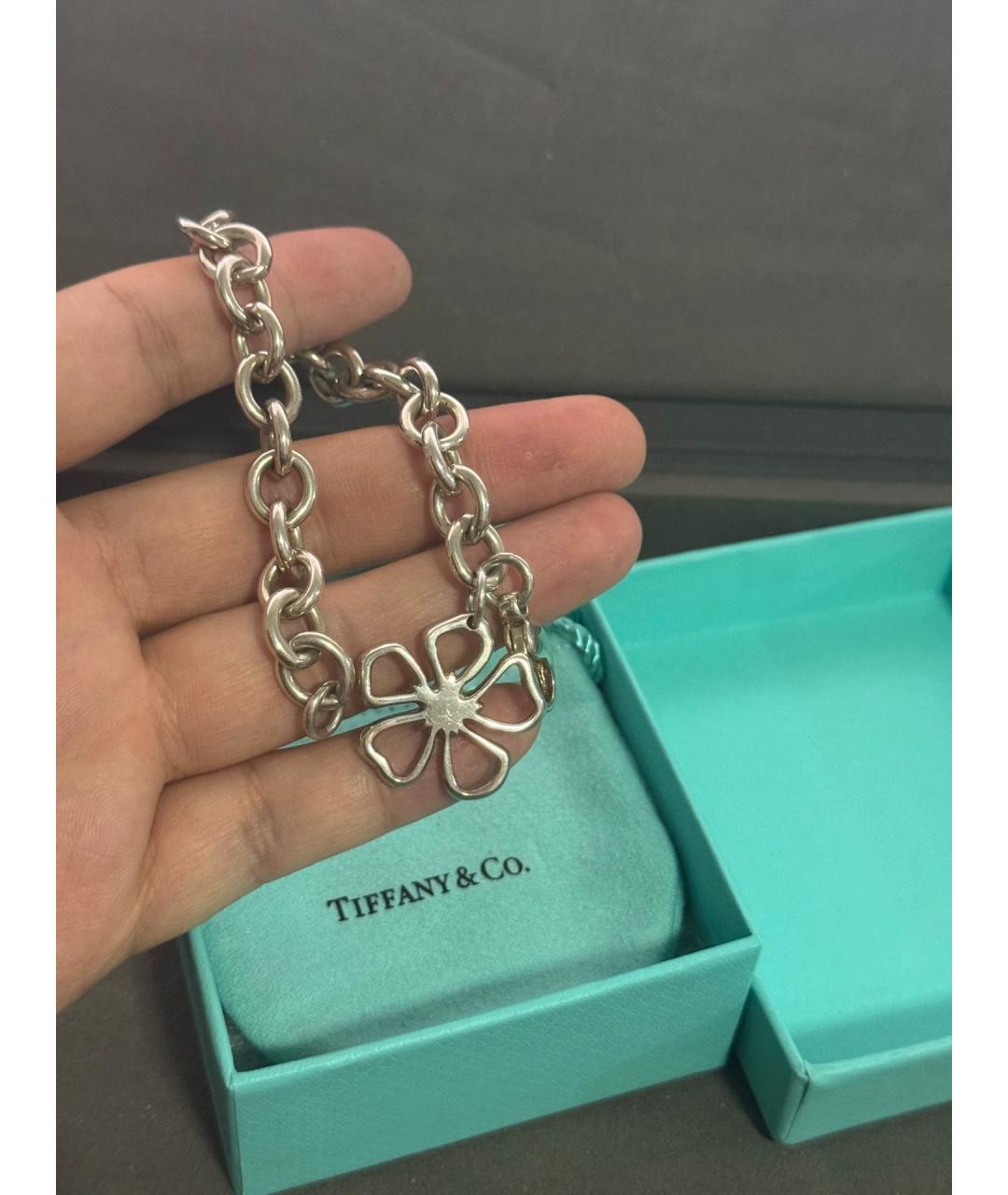 TIFFANY&CO Серебряный серебряный браслет, фото 4