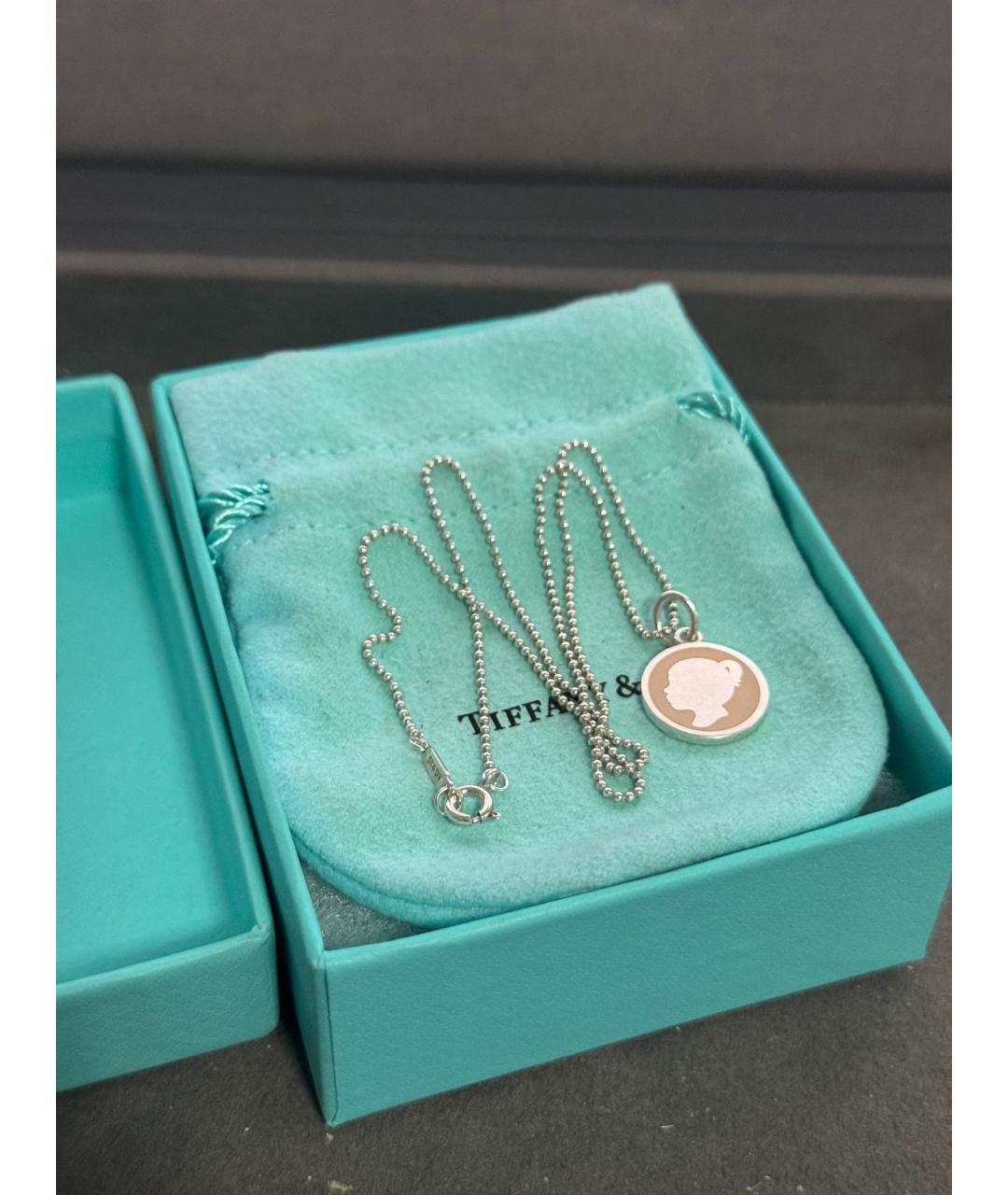 TIFFANY&CO Серебряная серебряная подвеска, фото 2