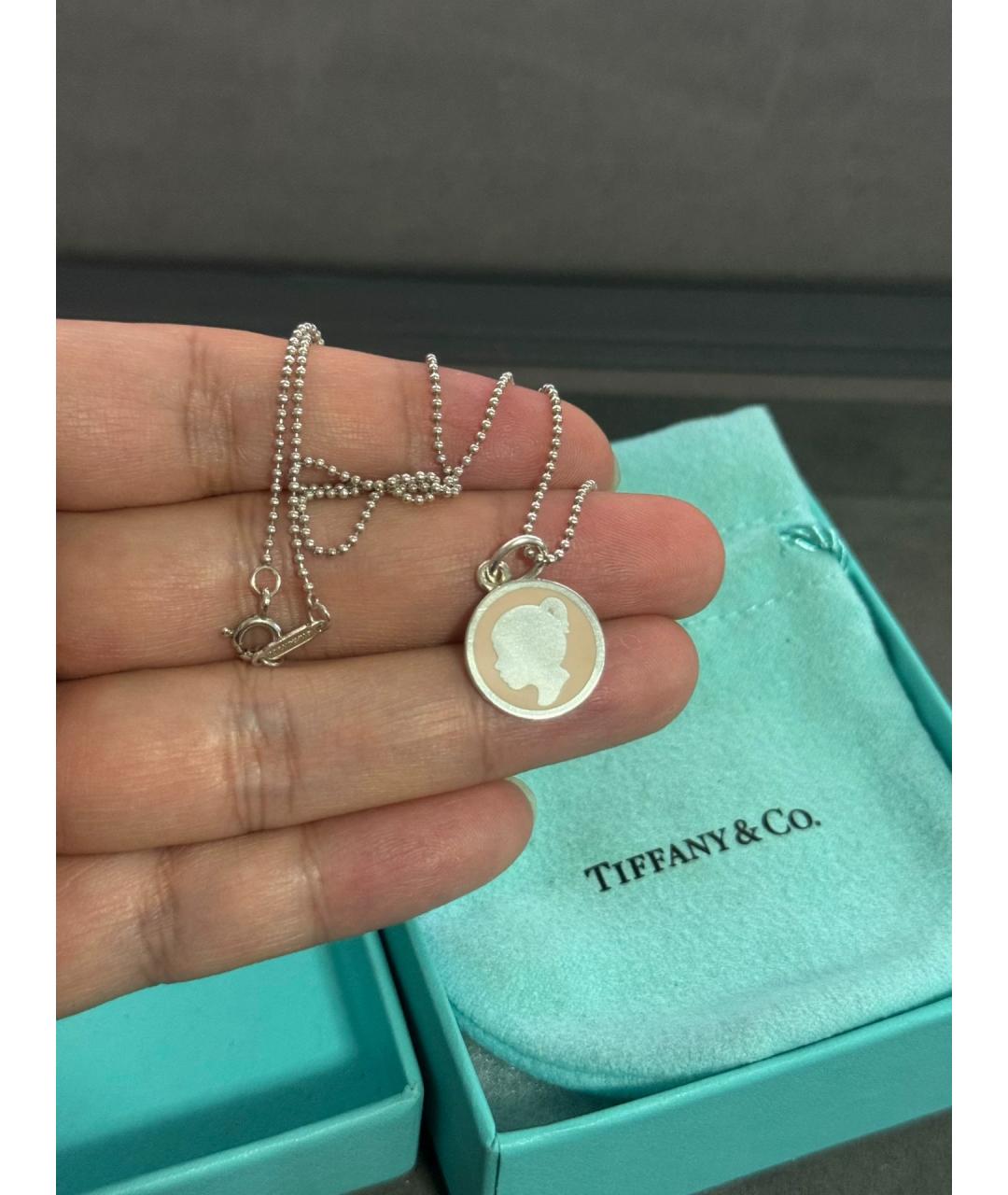 TIFFANY&CO Серебряная серебряная подвеска, фото 5