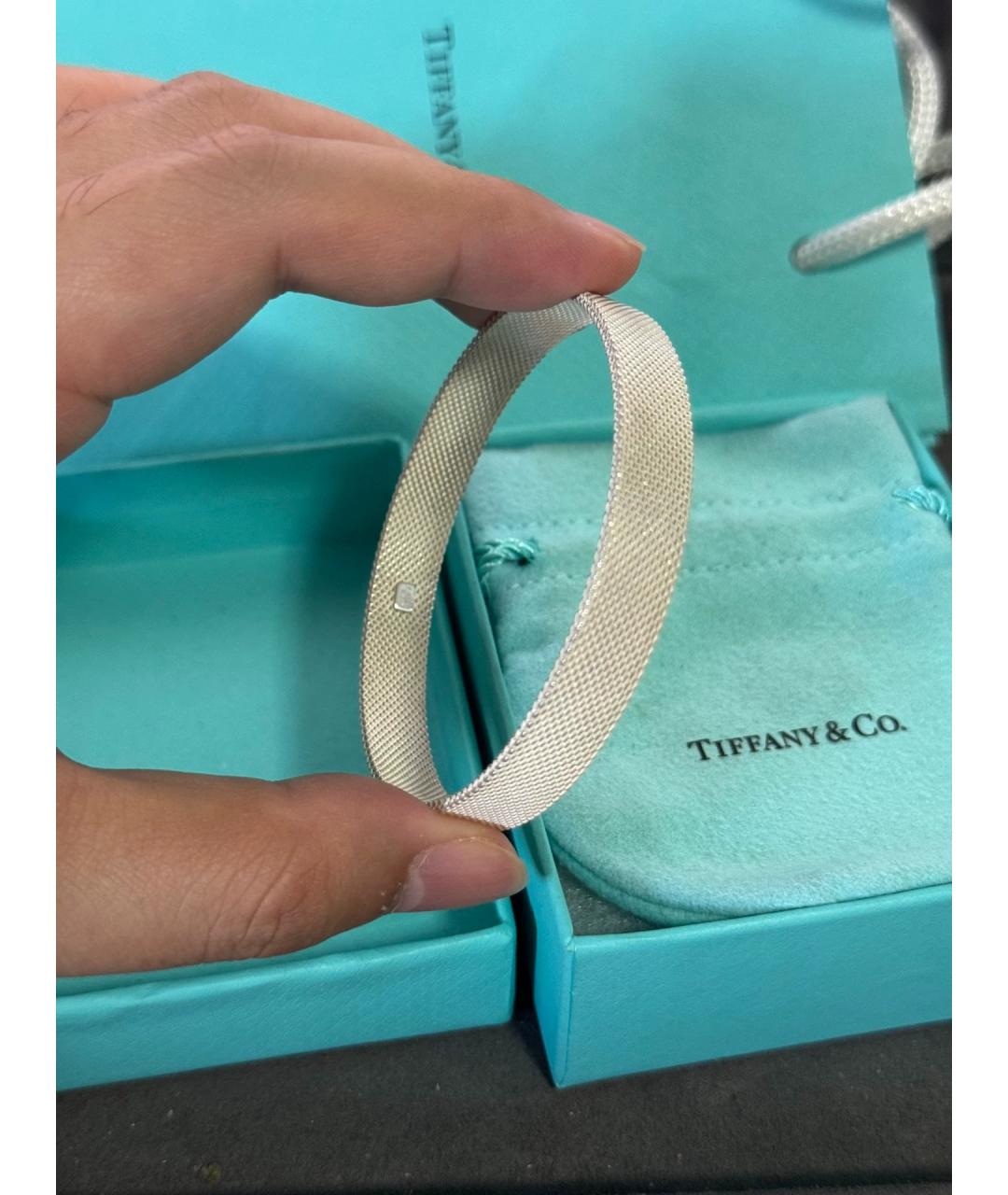 TIFFANY&CO Серебряный серебряный браслет, фото 2