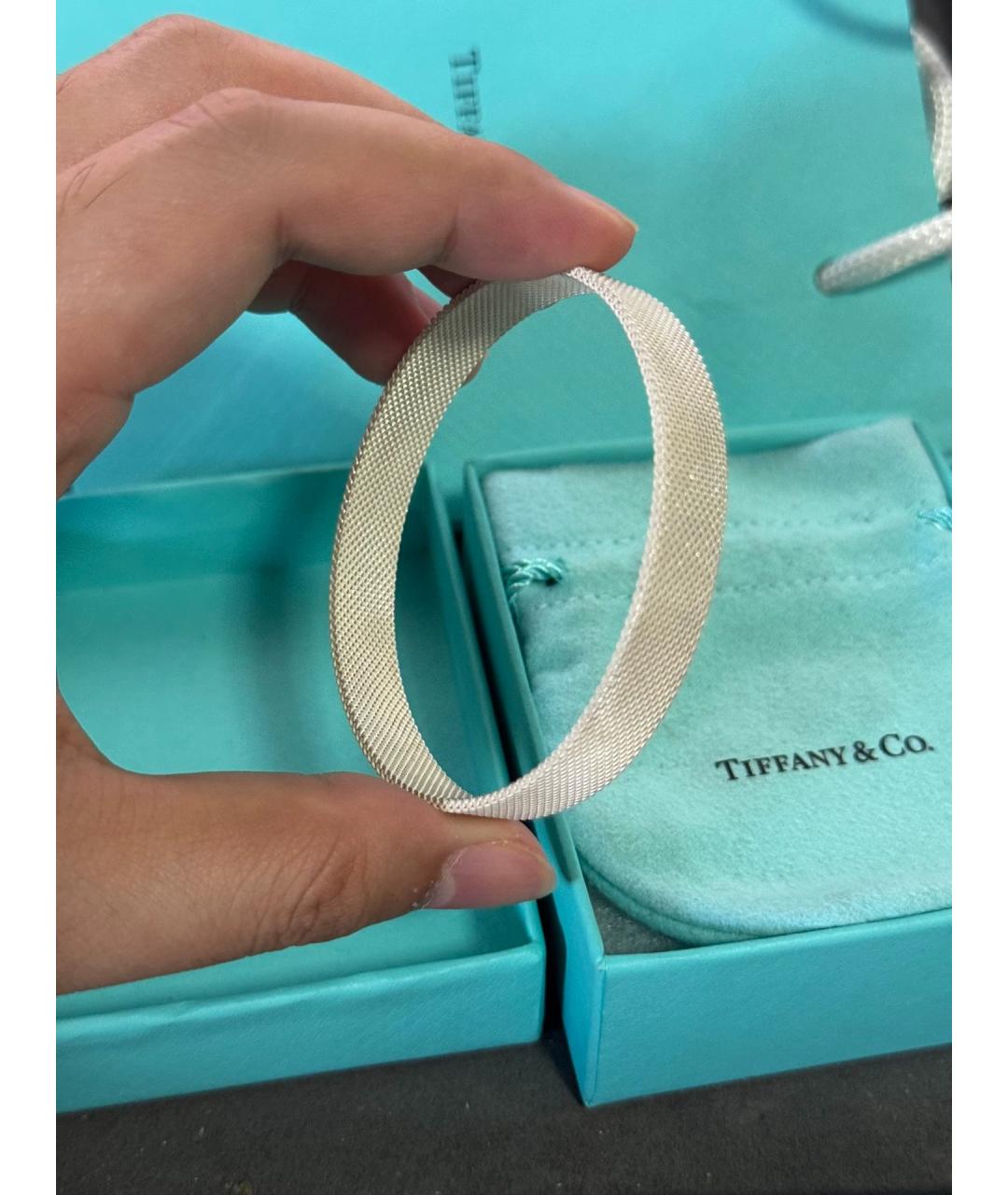 TIFFANY&CO Серебряный серебряный браслет, фото 3