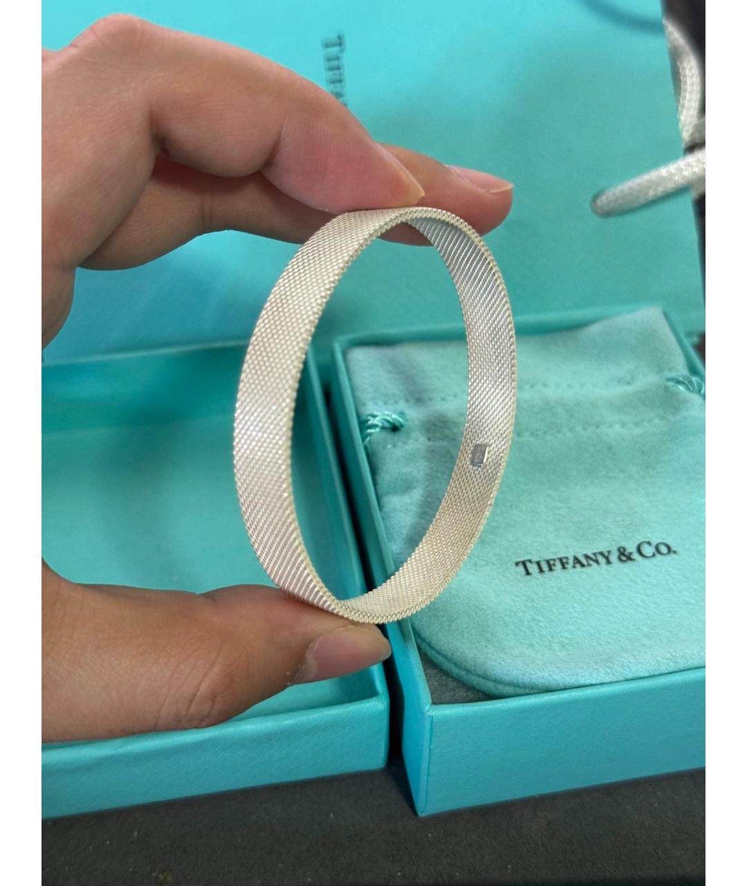 TIFFANY&CO Серебряный серебряный браслет, фото 4