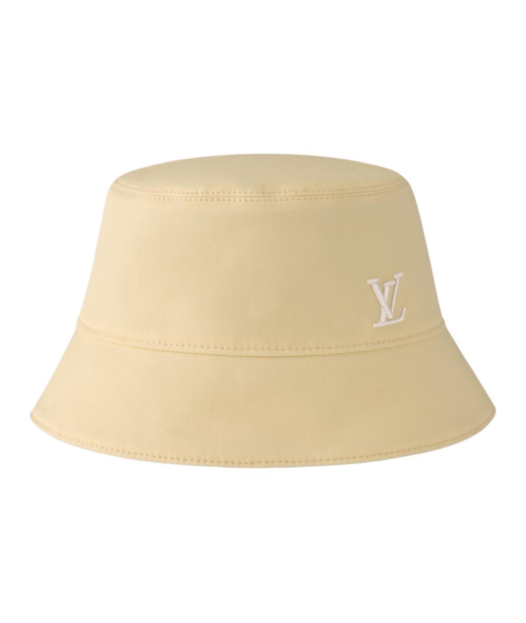 LOUIS VUITTON Бежевая хлопковая панама, фото 1