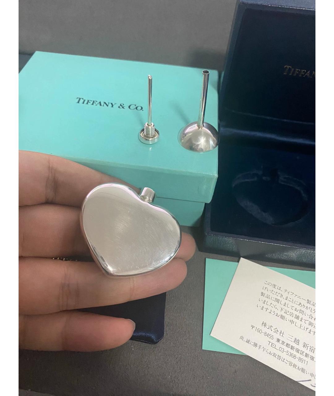 TIFFANY&CO Серебряный серебряный кулон, фото 7