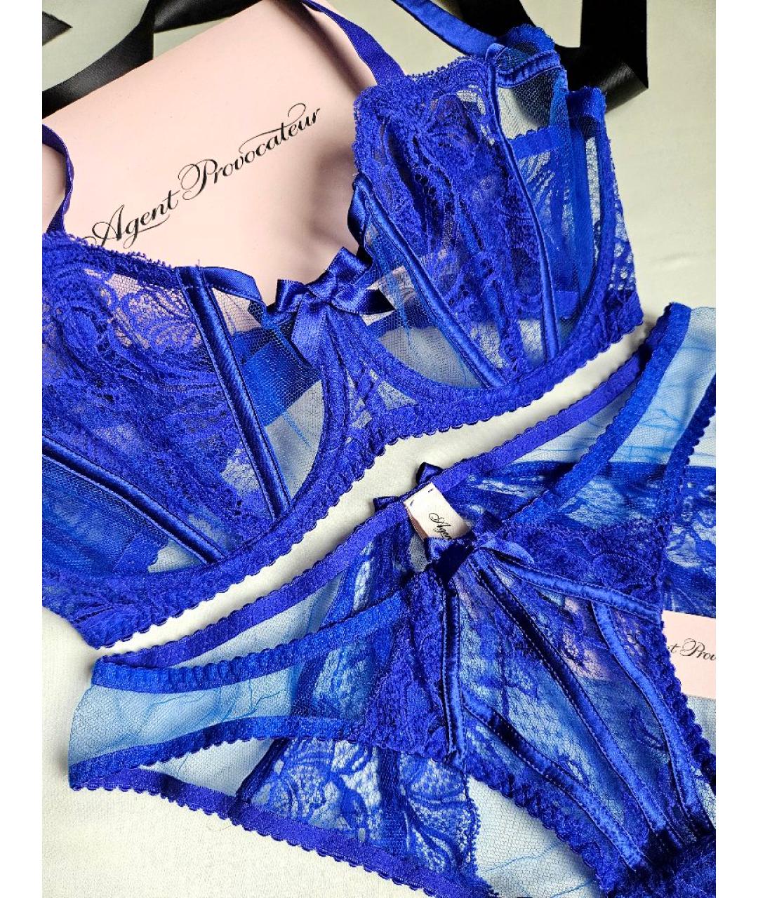 AGENT PROVOCATEUR Синий комплекты, фото 3