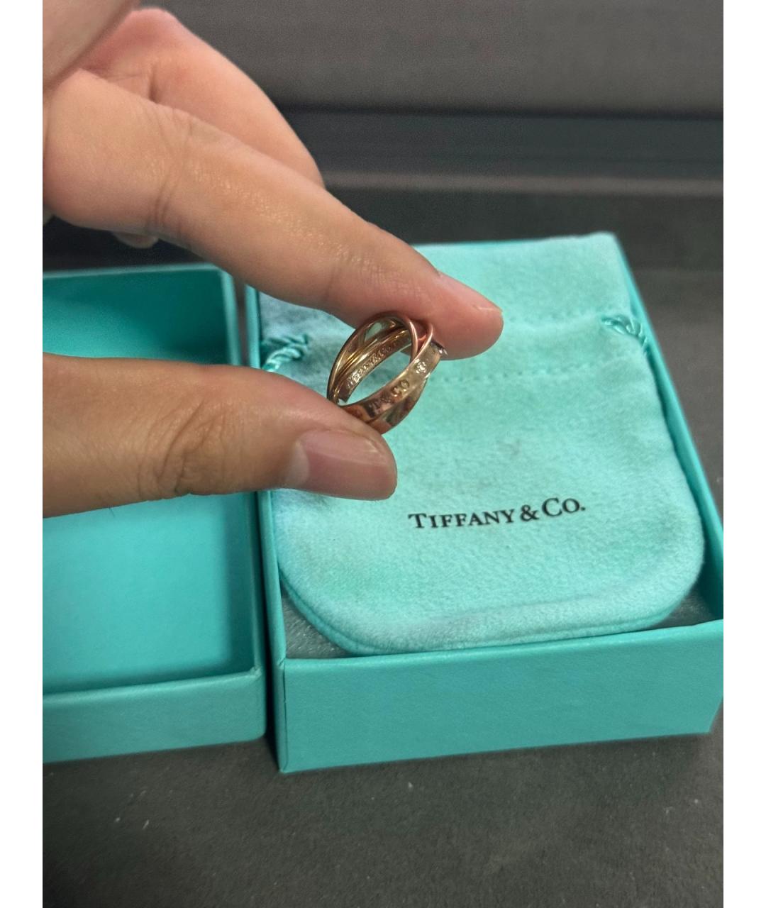 TIFFANY&CO Розовое кольцо из розового золота, фото 4