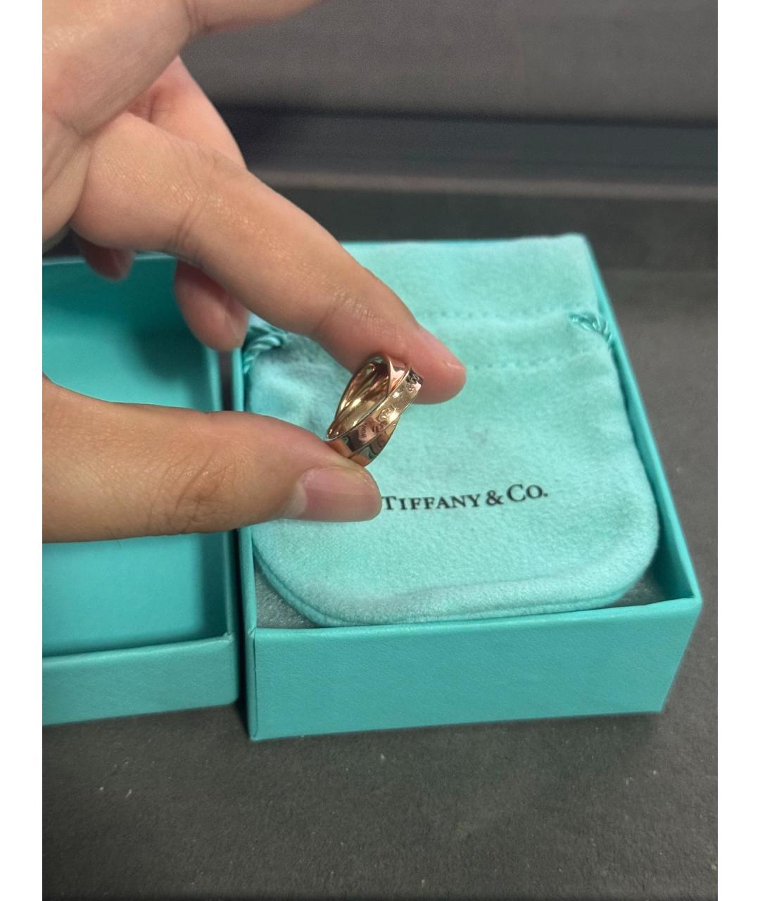 TIFFANY&CO Розовое кольцо из розового золота, фото 2