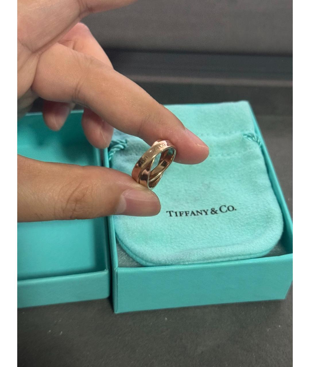 TIFFANY&CO Розовое кольцо из розового золота, фото 3