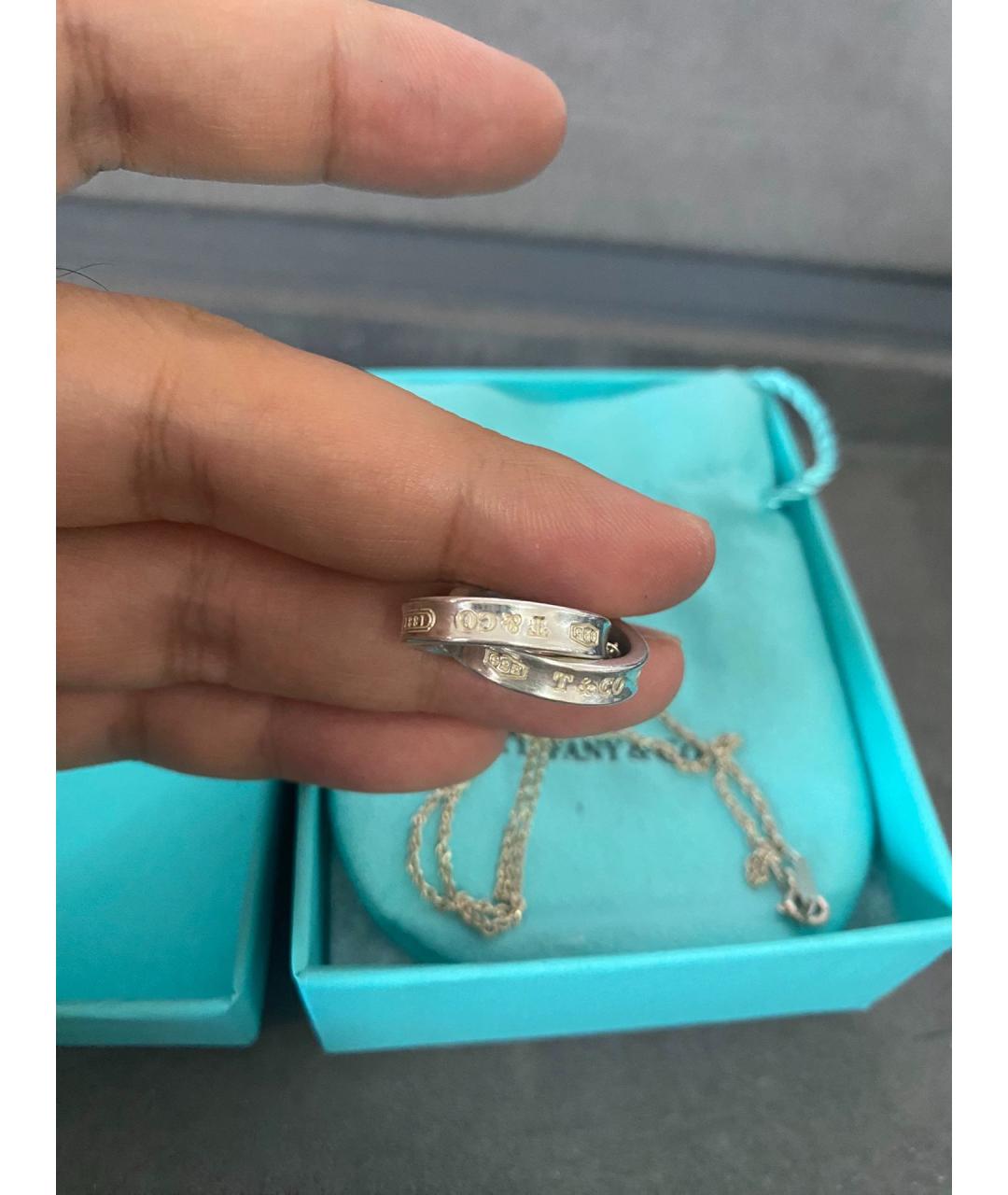 TIFFANY&CO Серебряная серебряная подвеска, фото 6