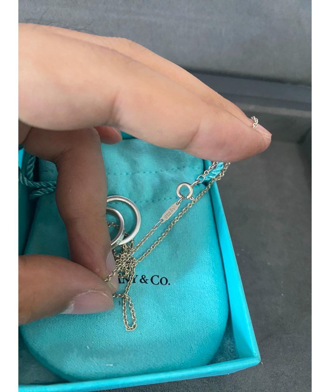 TIFFANY&CO Серебряная серебряная подвеска, фото 7