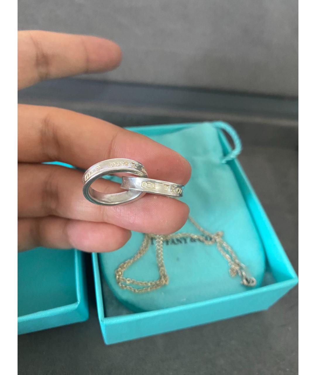 TIFFANY&CO Серебряная серебряная подвеска, фото 4