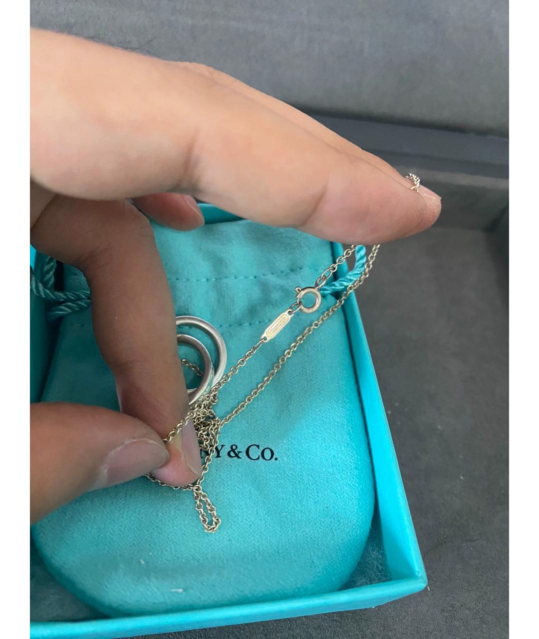 TIFFANY&CO Серебряная серебряная подвеска, фото 8