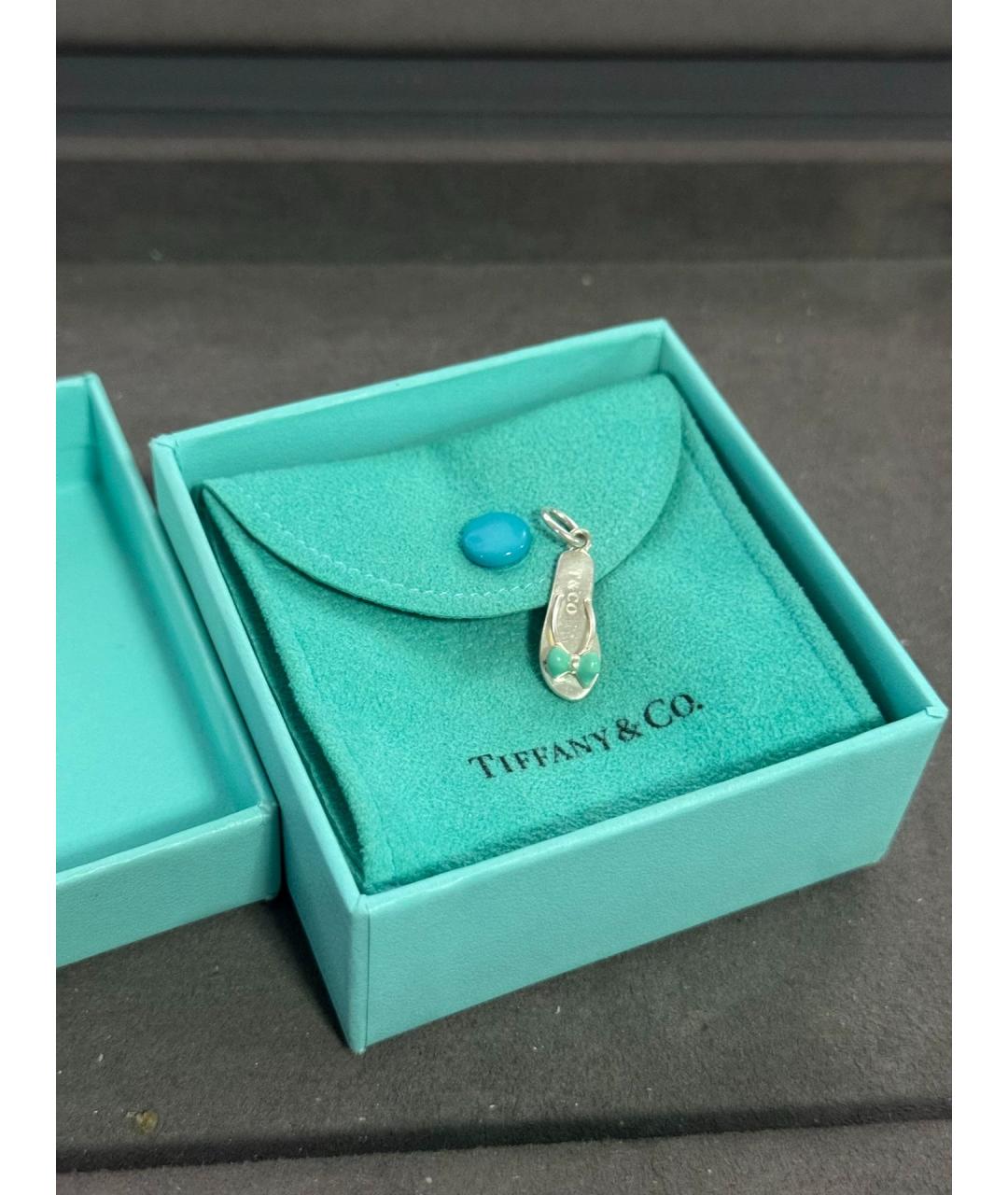 TIFFANY&CO Серебряная серебряная подвеска, фото 2
