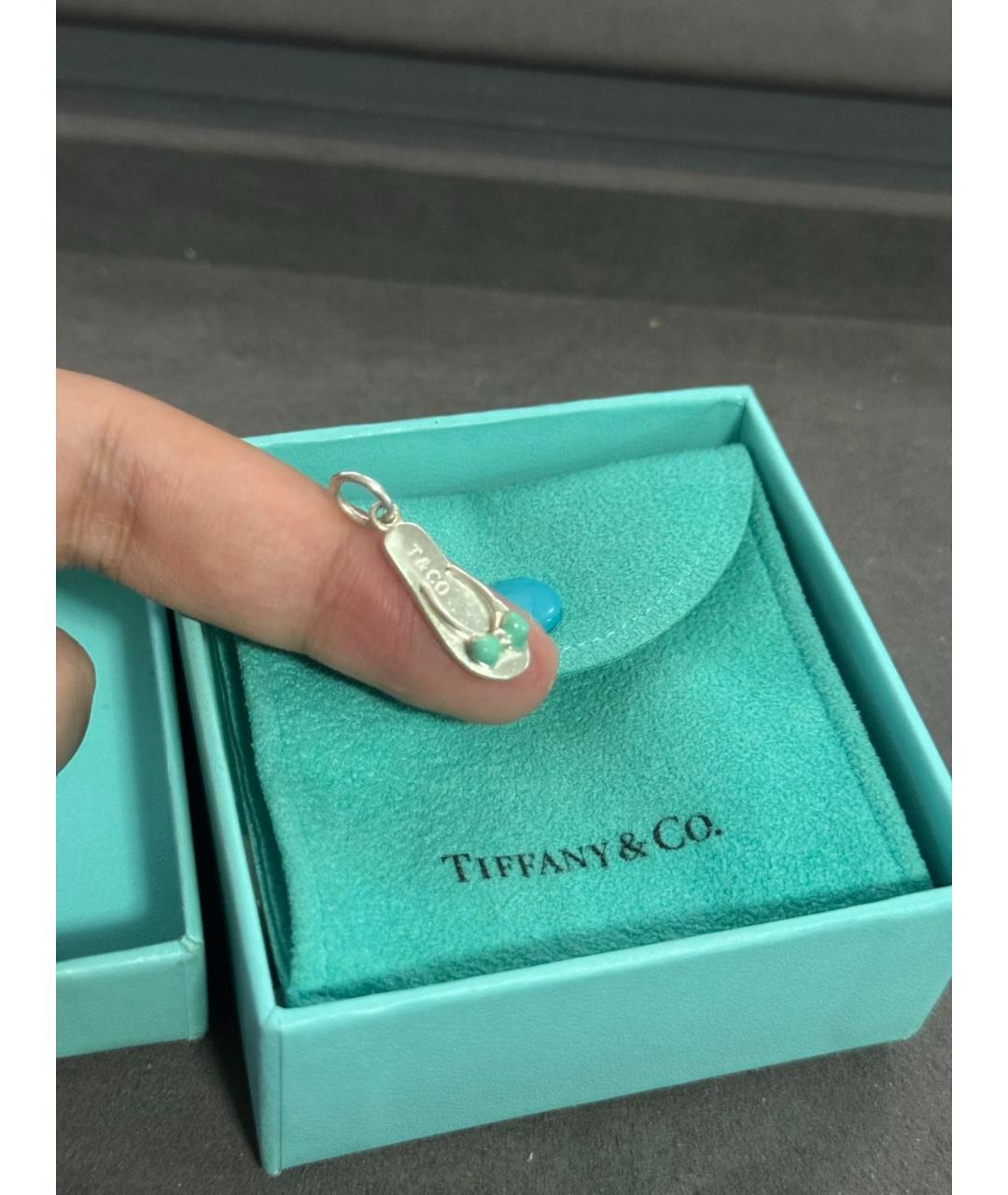 TIFFANY&CO Серебряная серебряная подвеска, фото 4
