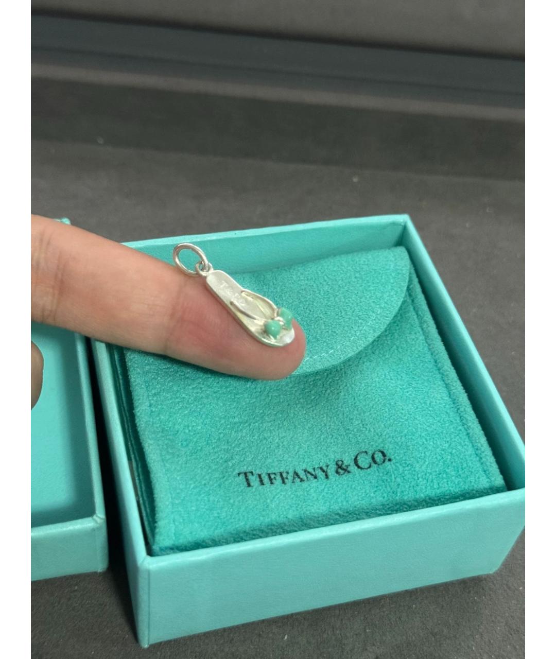 TIFFANY&CO Серебряная серебряная подвеска, фото 5