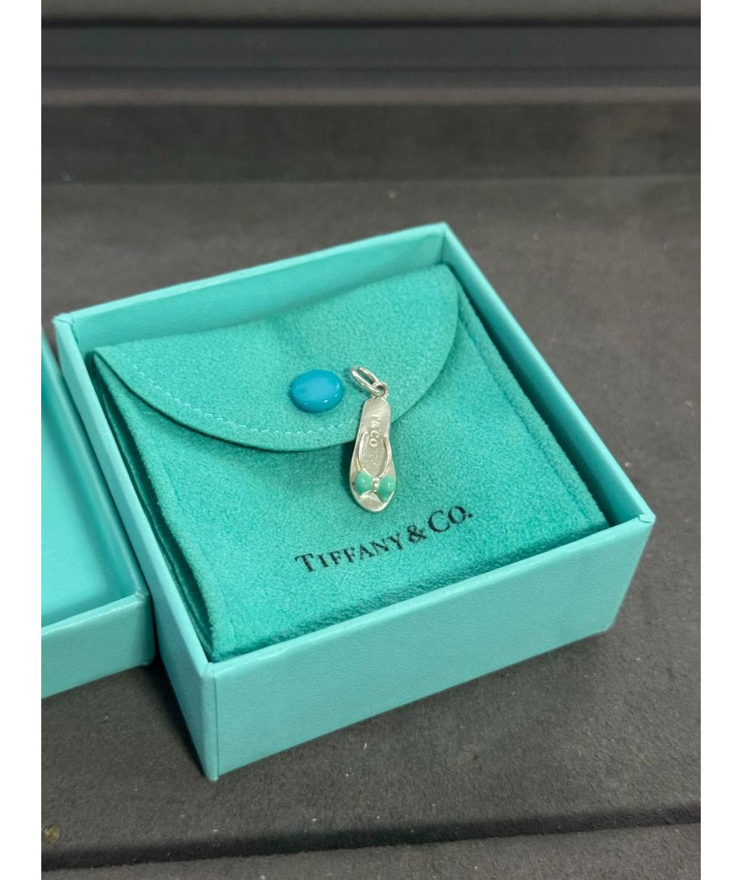 TIFFANY&CO Серебряная серебряная подвеска, фото 7