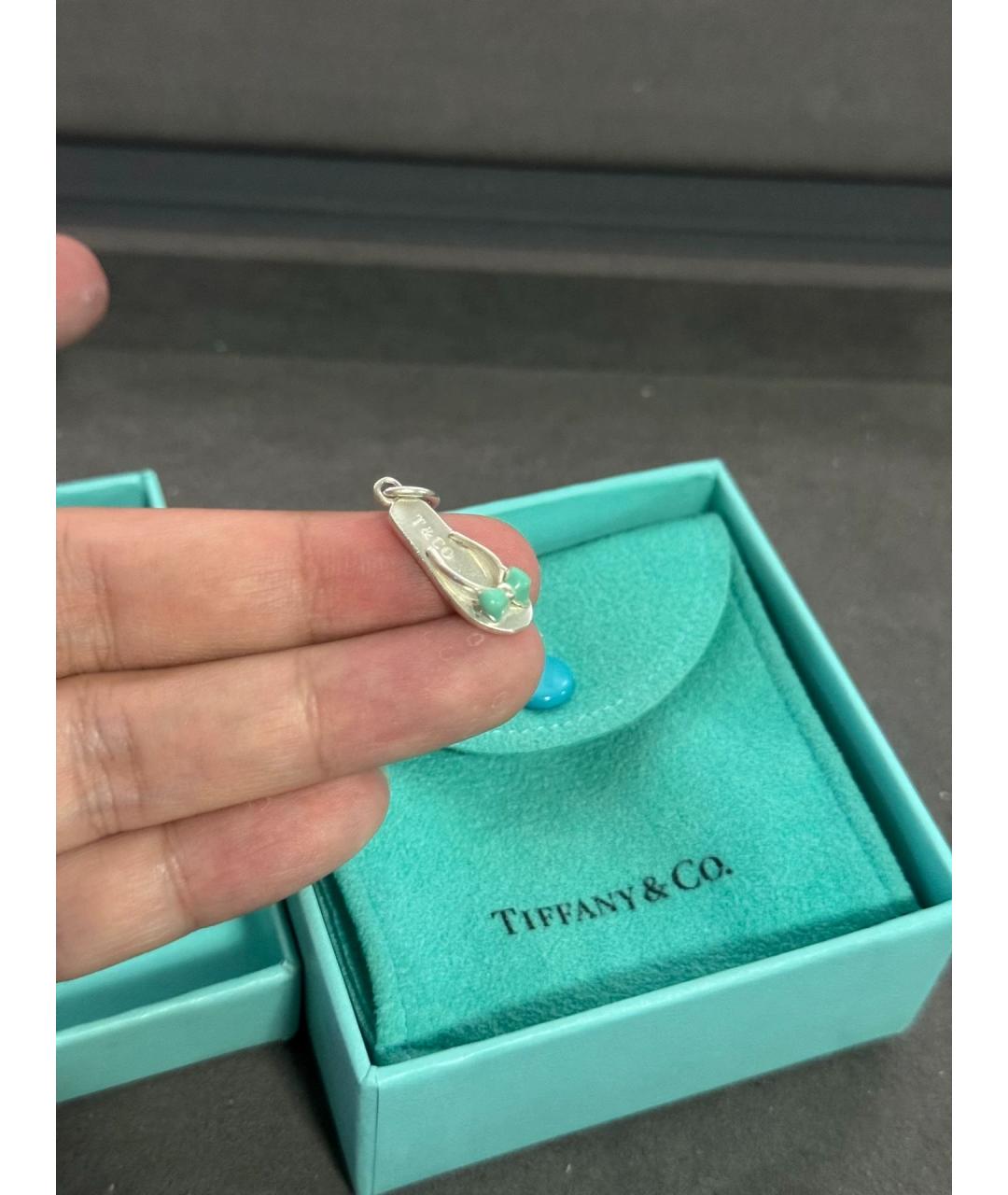 TIFFANY&CO Серебряная серебряная подвеска, фото 3