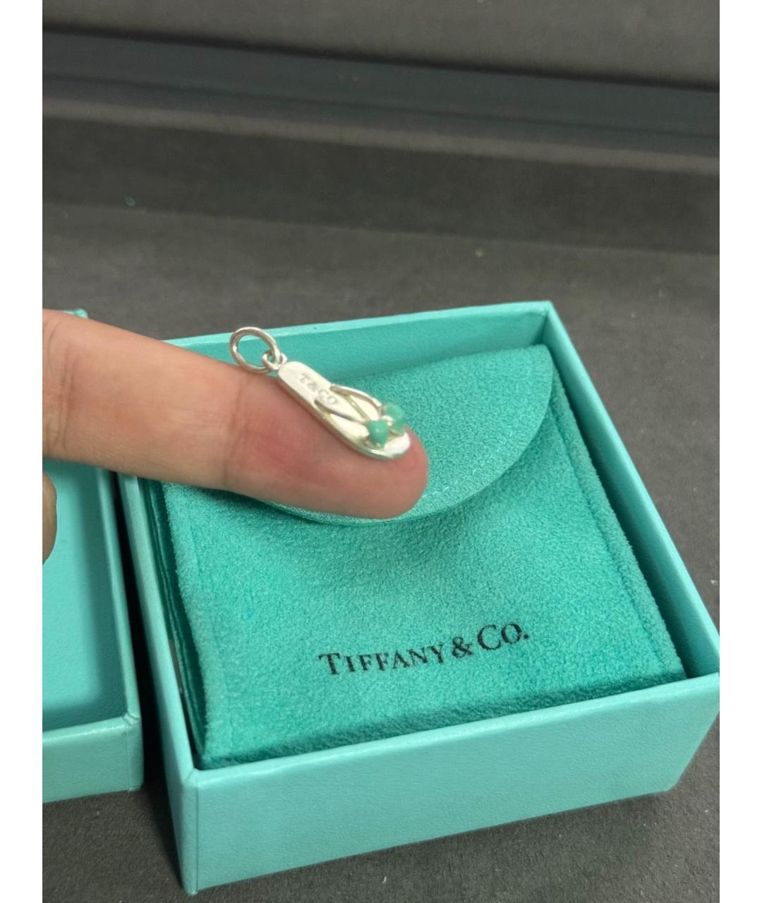 TIFFANY&CO Серебряная серебряная подвеска, фото 6