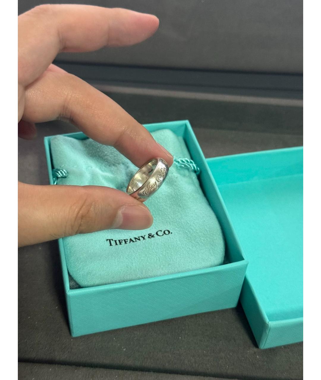 TIFFANY&CO Серебряное серебряное кольцо, фото 2