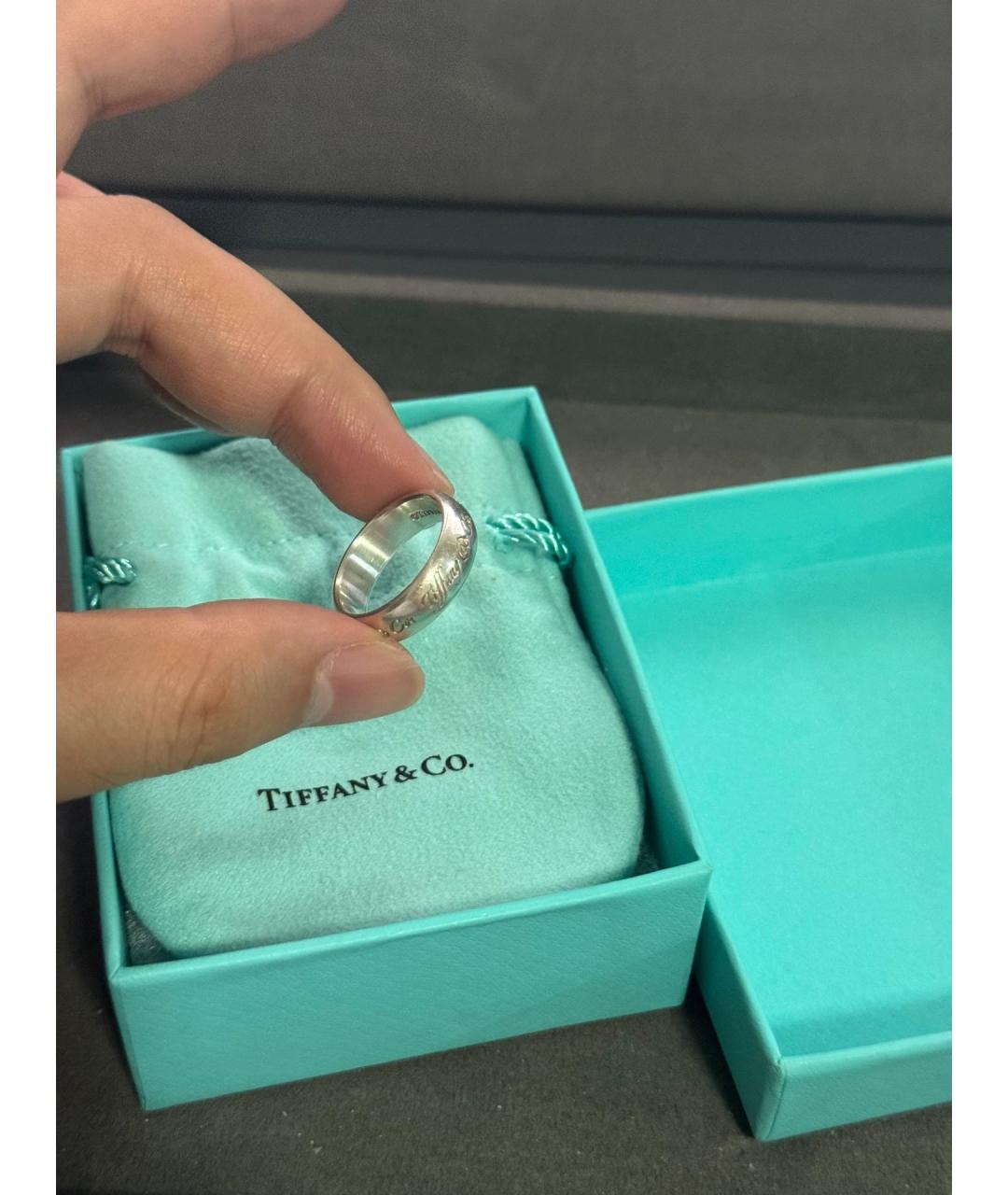 TIFFANY&CO Серебряное серебряное кольцо, фото 4