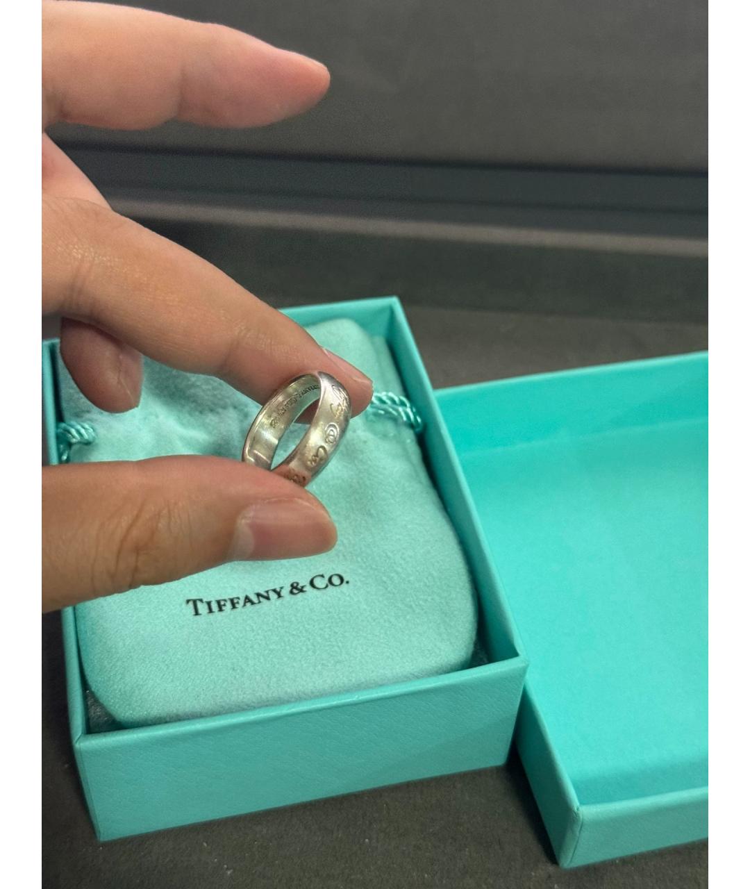 TIFFANY&CO Серебряное серебряное кольцо, фото 6
