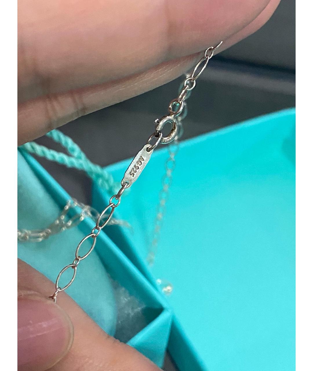 TIFFANY&CO Синий серебряный кулон, фото 6