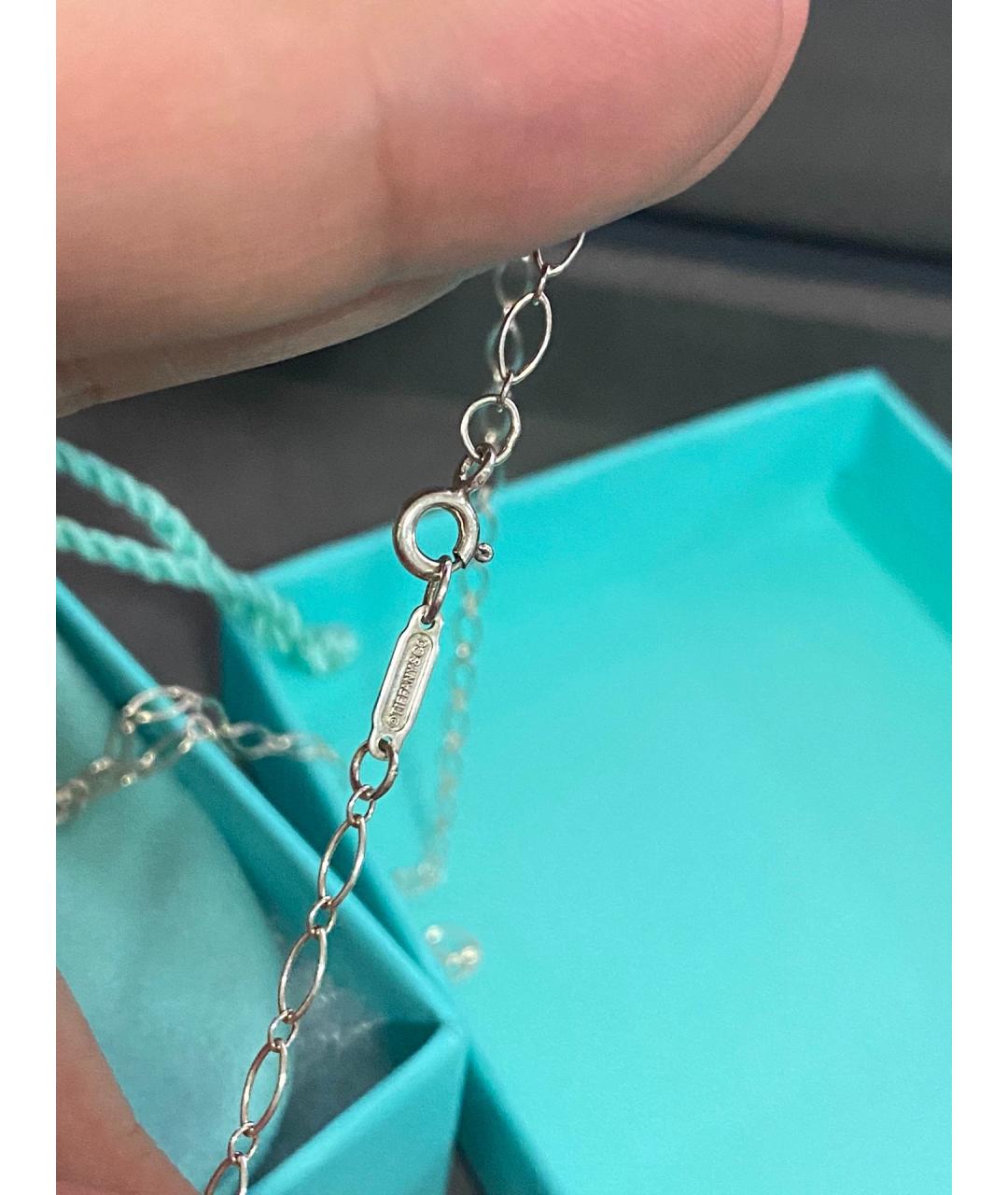 TIFFANY&CO Синий серебряный кулон, фото 5