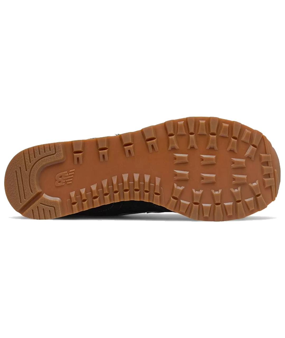 NEW BALANCE Черные кожаные кроссовки, фото 6