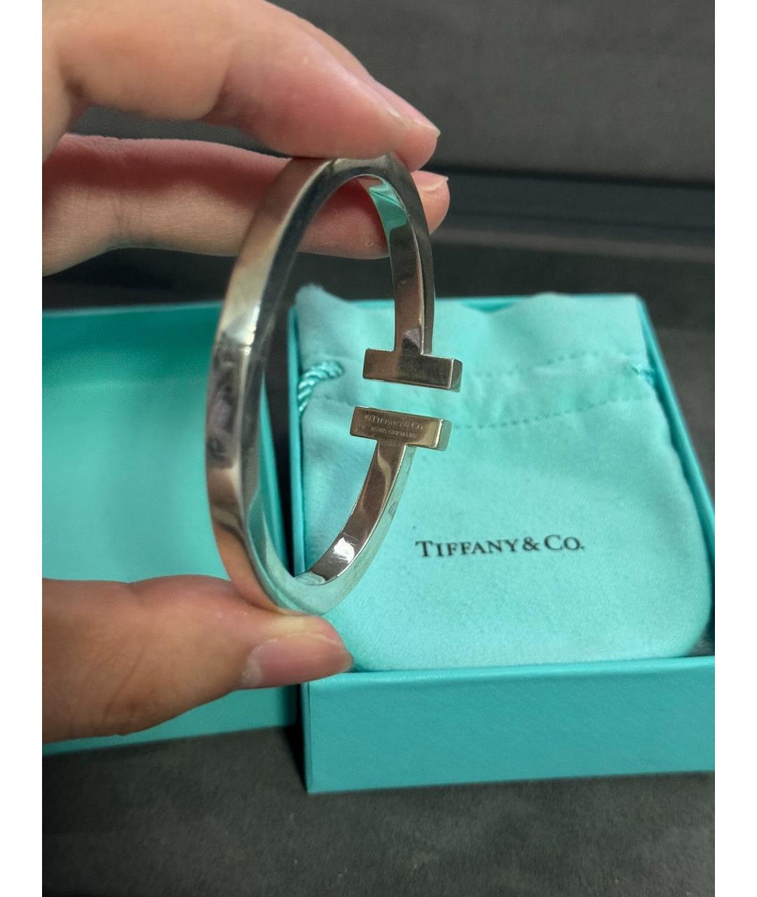 TIFFANY&CO Серебряный серебряный браслет, фото 5