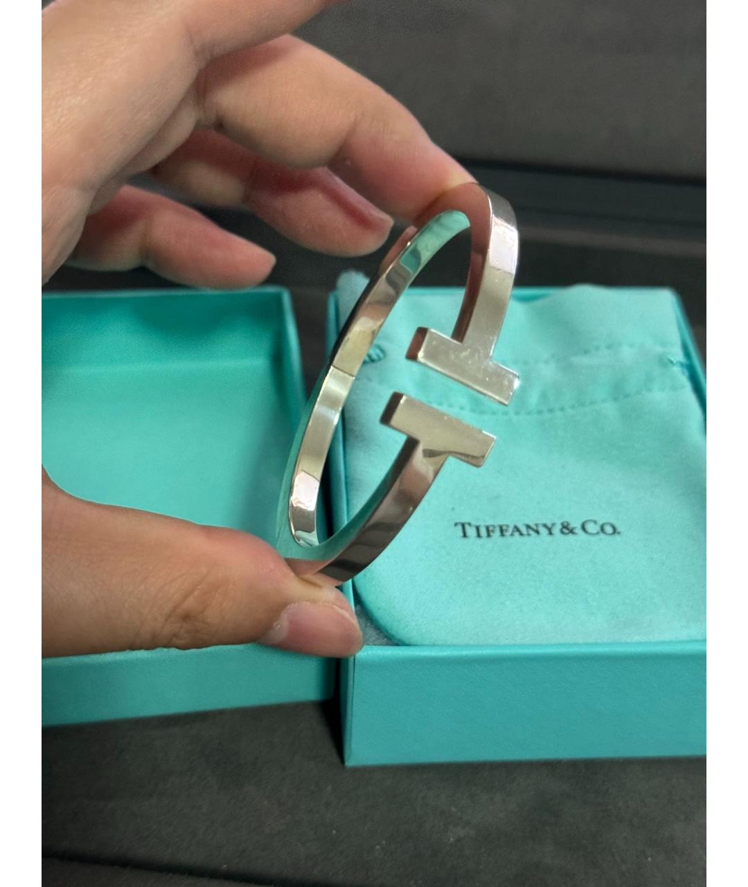 TIFFANY&CO Серебряный серебряный браслет, фото 2
