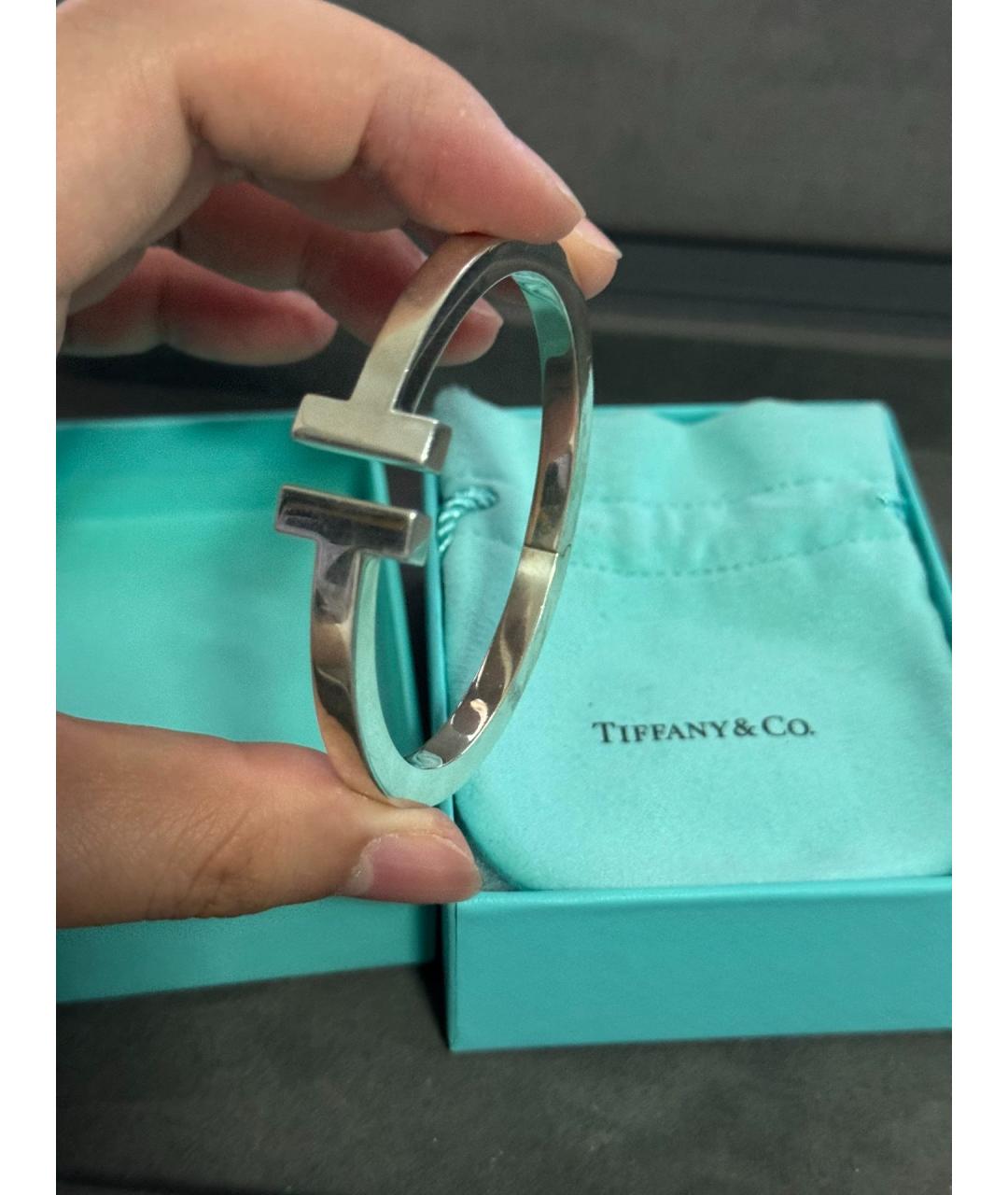 TIFFANY&CO Серебряный серебряный браслет, фото 3