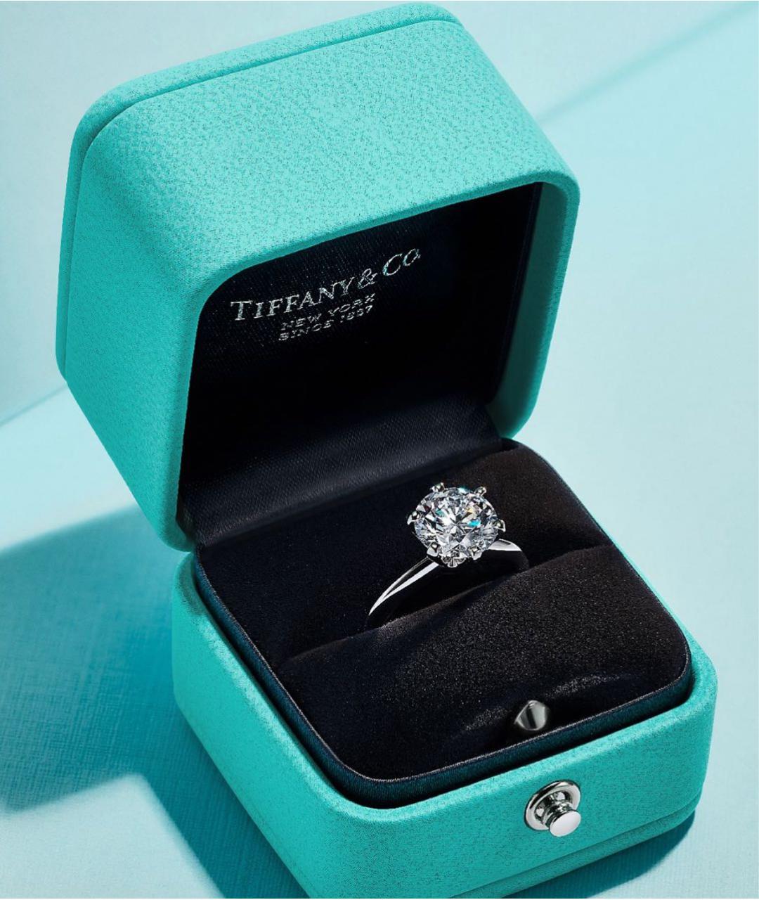 TIFFANY&CO Серое платиновое кольцо, фото 2