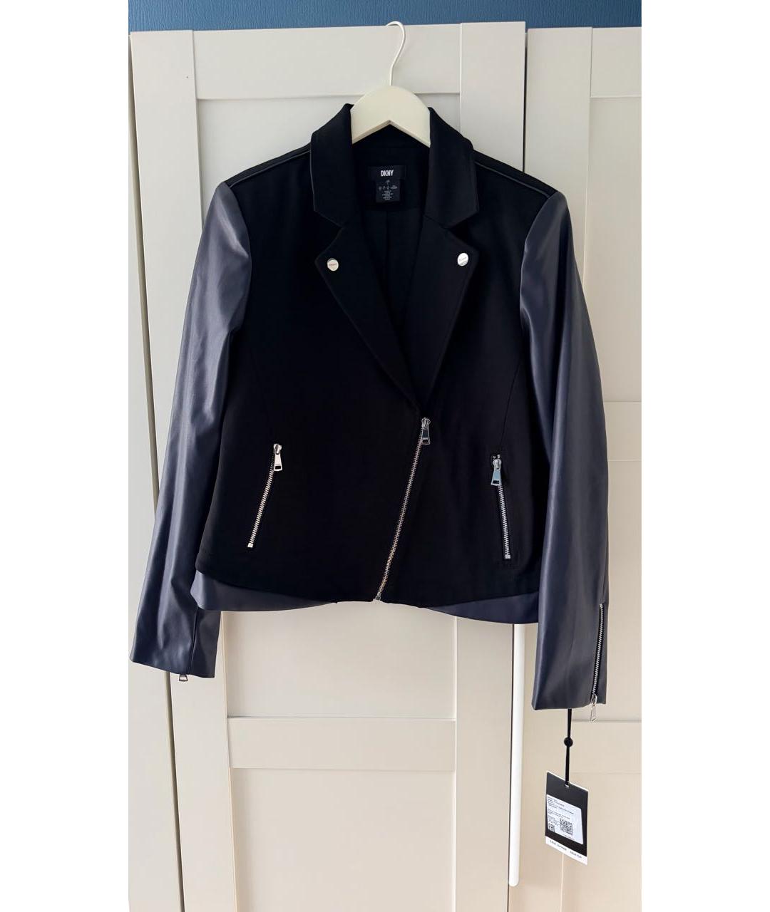 DKNY Черная куртка, фото 8