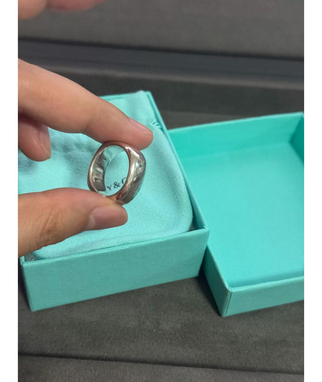 TIFFANY&CO Серебряное серебряное кольцо, фото 6