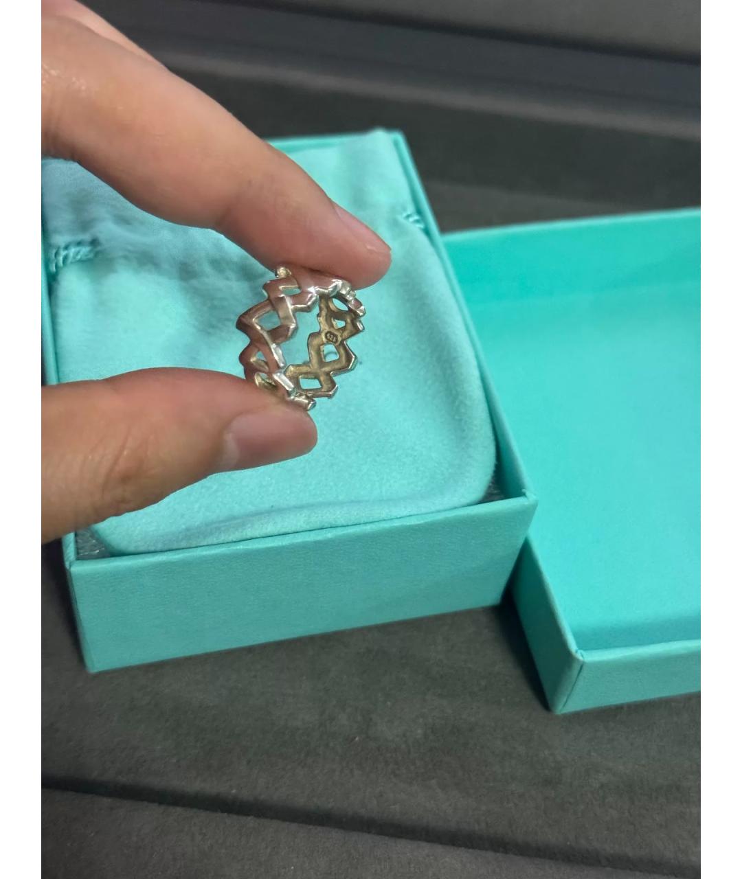 TIFFANY&CO Серебряное серебряное кольцо, фото 5