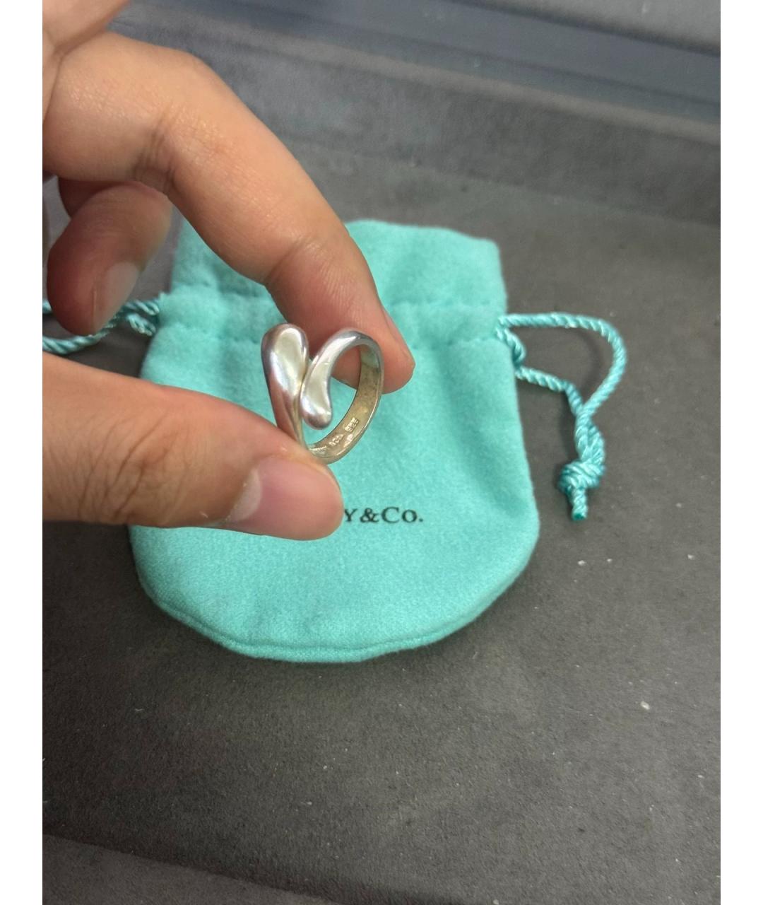 TIFFANY&CO Серебряное серебряное кольцо, фото 3